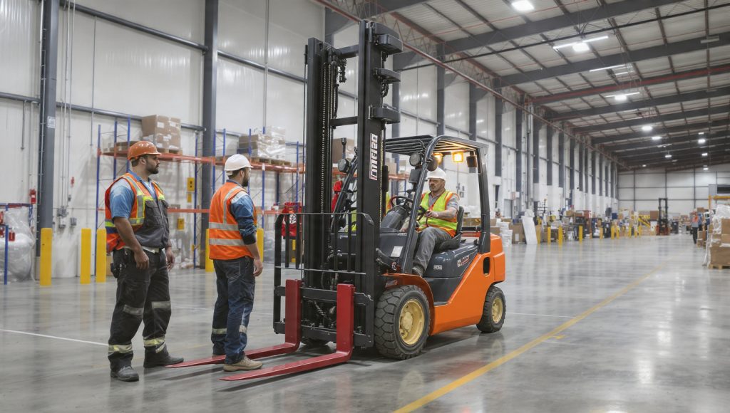 Safely Working with Powered Industrial Trucks